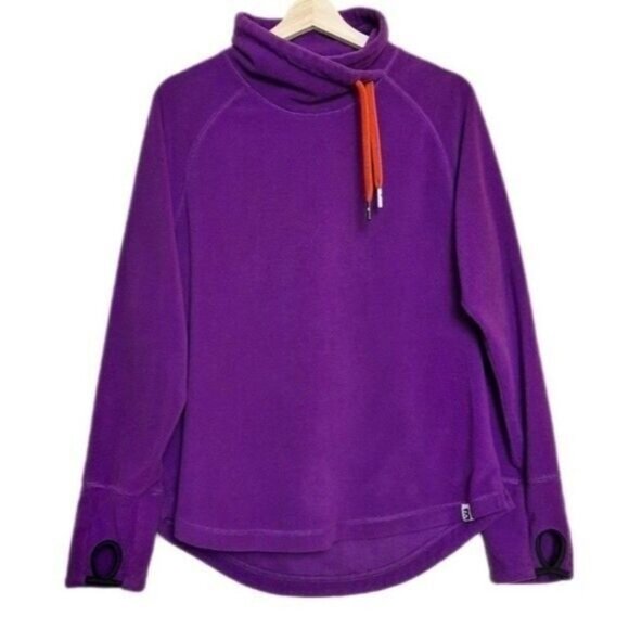BENCH Fleece Sweatshirt High Neck Purple Youth Sz XL - Picture 1 of 10